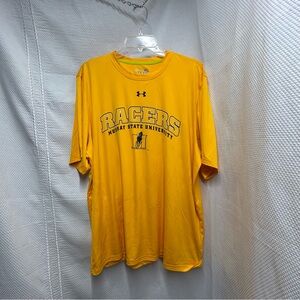 Under Armour Yellow Short Sleeve Tee (Murray State Racers) XL